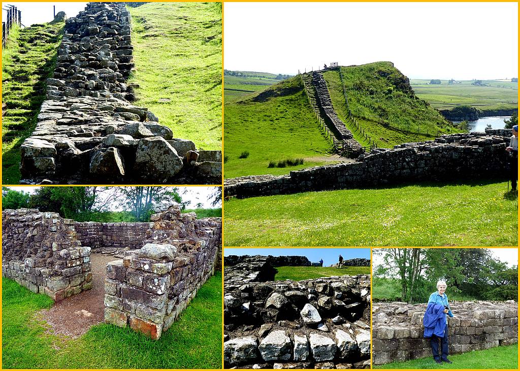 Photo Collage Hadrian's Wall